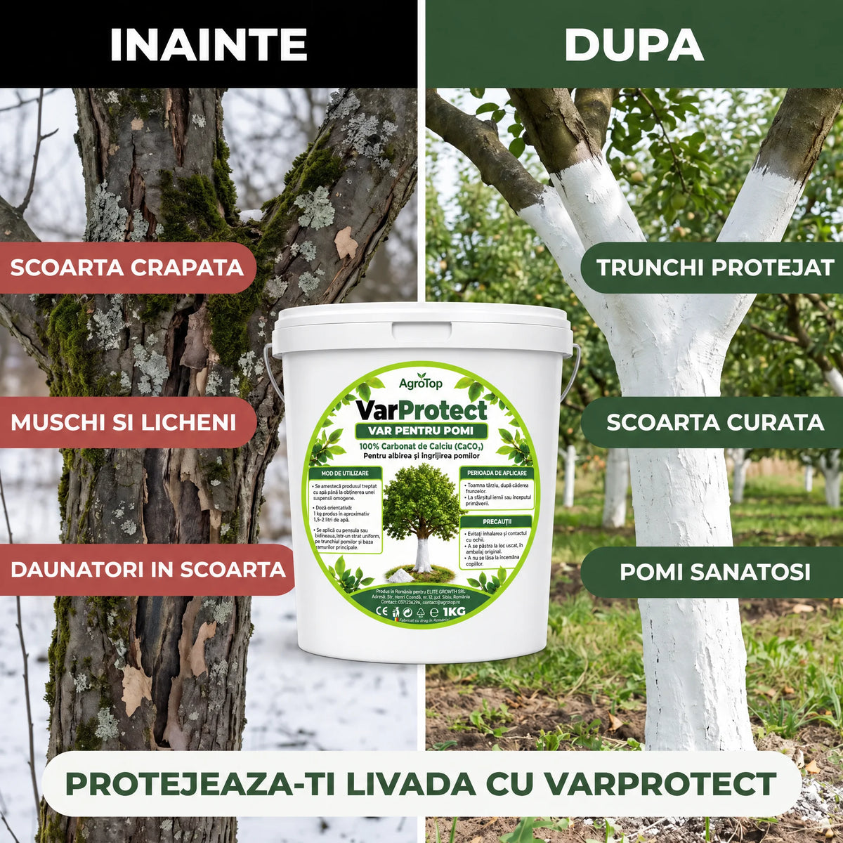 VarProtect - Var protector pentru pomi și livezi, 1KG