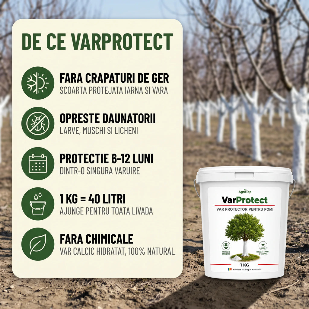 VarProtect - Var protector pentru pomi și livezi, 1KG
