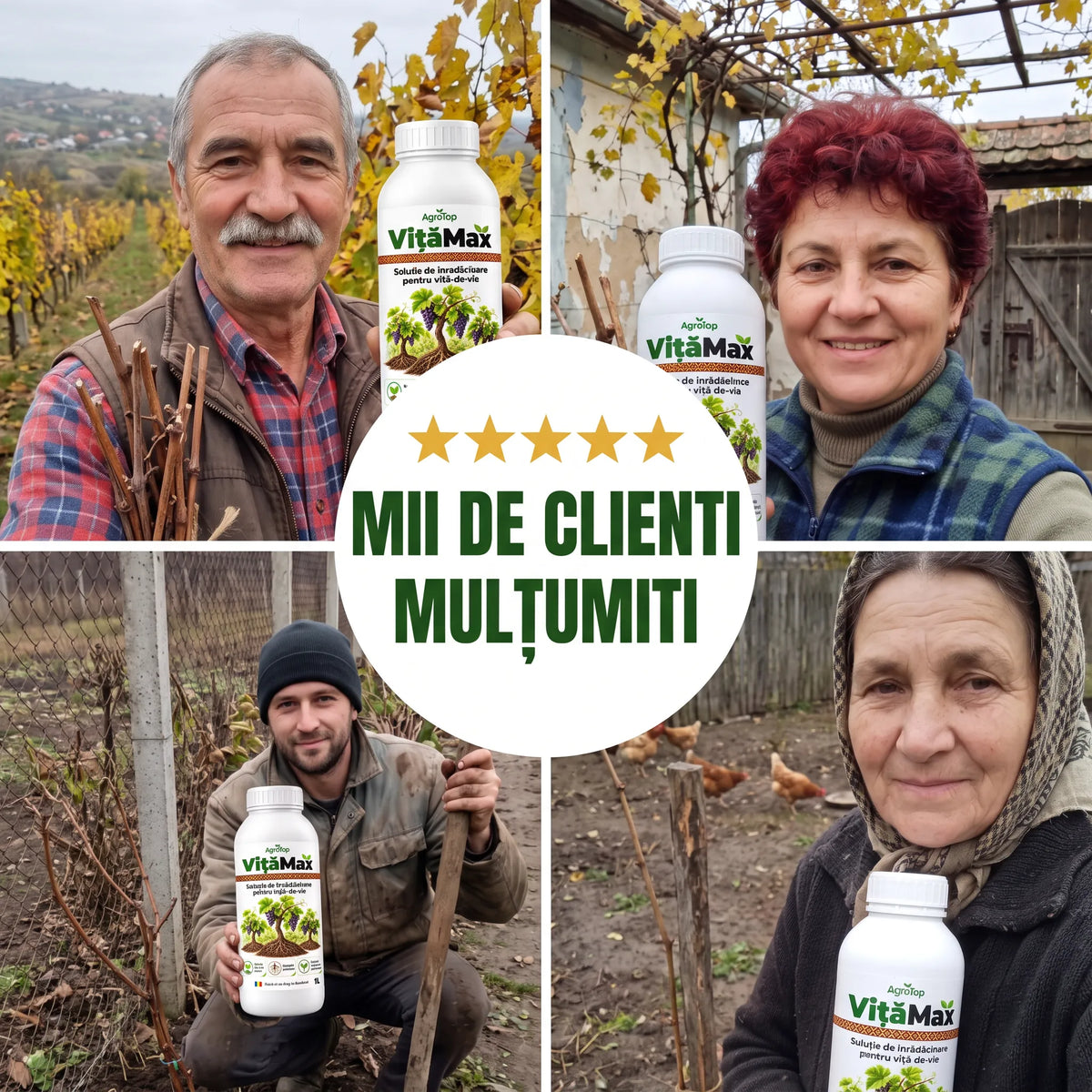 VițăMax - Solutie inradacinare vita de vie, 1L
